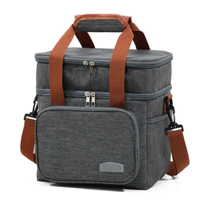 2024เก็บความเย็นสไตล์ใหม่กระเป๋าใส่อาหารกลางวันความจุสูงกันน้ำกระเป๋ากลางแจ้งแบบพกพาหนาสองชั้นกระเป๋าเก็บความเย็นสำหรับปิกนิก - Product Image 1