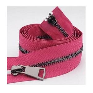 Cremallera de metal con cierre automático de extremo abierto OZL para zapatos, prendas, bolsos, almohadas y textiles para el hogar, material duradero de nailon y plástico - Product Image 1