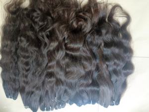 Extensiones de cabello humano recto sedoso directo de la India, paquetes crudos de doble trama de 24 pulgadas, brillo Natural sin procesar al por mayor - Product Image 4