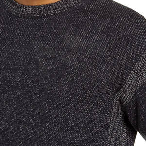 Pull d'hiver à manches longues en coton épais pour hommes, respirant, tricoté à la main, anti-rétrécissement avec logo privé personnalisé - Product Image 5
