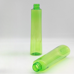 Fábrica de Vietnam PET Botellas vacías de bomba de 200ml Botellas de crema facial Forma de fondo redondo para limpiador facial Envase cosmético - Product Image 4