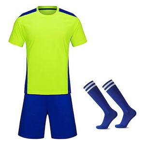 ชุดเสื้อฟุตบอลแขนสั้นผู้ชายชุดเสื้อฟุตบอลระบายอากาศ - Product Image 5