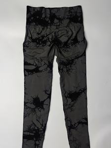 Leggings de yoga taille haute pour femme, longueur intégrale, doux, effet ventre plat, tissu épais, rose, en Spandex/Nylon, pour le fitness - Product Image 4