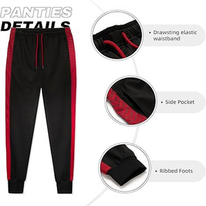 Ensembles de survêtement de jogging coupe-vent pour hommes de haute qualité Survêtement en nylon imperméable - Product Image 4