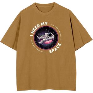 Camiseta Oversize Personalizada con Logo Impreso, de Algodón Pesado 100% Jersey, con Hombros Caídos, para Venta al por Mayor - Product Image 1