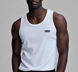 Débardeur de musculation personnalisé OEM Stringer pour hommes - Product Image 1