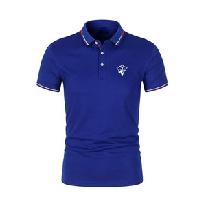 Men Polo <b>T</b> <b>Shirts</b> Soft Cotton Blend Polo <b>Collar</b> Comfortable Short Sleeve Casual Outdoor Business And Golf Apparel - Product Image 1