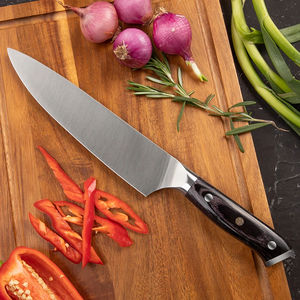 Couteau à viande de haute qualité en acier inoxydable allemand 1.4116 de 8 pouces, couteau de chef aiguisé pour la cuisine - Product Image 4