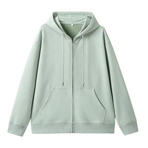 Survêtement unisexe personnalisé en molleton respirant 100% coton de couleur unie 2 pièces pour l'hiver avec impression numérique - Product Image 5