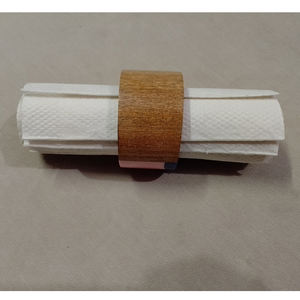 Ensemble de ronds à serviette en résine multicolore de la meilleure conception Vaisselle multiforme pour la maison et le restaurant Cuisine Nouveau style de vaisselle - Product Image 5