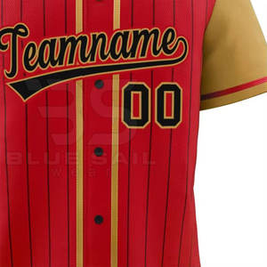 Nueva Camiseta de Béisbol Lisa, Diseño Personalizado, Camiseta de Béisbol Blanca para Hombre, Camisetas de Béisbol al por Mayor - Product Image 4