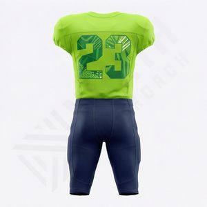 Conjunto de Uniforme de Fútbol Americano Juvenil Personalizado al por Mayor, Transpirable, Unisex, 100% Impreso, Ropa Deportiva de Alto Rendimiento para Entrenamiento - Product Image 2