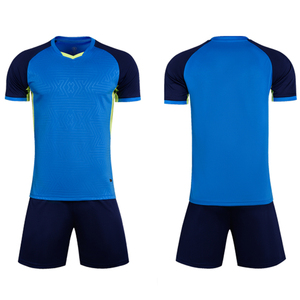 Maillots de football personnalisés unisexes, hauts de football respirants avec impression numérique par sublimation, logo avec numéro de nom d'équipe, pour adultes - Product Image 2