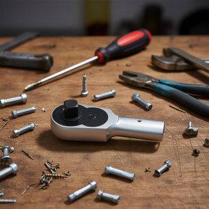 Clé à cliquet réversible Hazet pour clé dynamométrique, outil de haute qualité pour le dimensionnement et le réglage des matériaux de fixation - Product Image 3