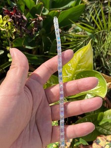 Arc-en-ciel Moonstone Bagettue Cut 925 Sterling Silver AAA Grade Natural Gemstone Jewelry IGI Certified Elegant Wedding Gift Women's - Product Image 5