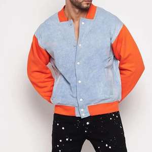 Veste universitaire personnalisée de haute qualité, design sur mesure, écologique, respirante, hiver, unisexe, couleur unie, logo sur le devant, élégante, en solde - Product Image 3