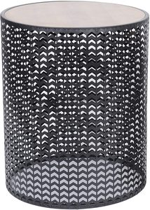 Taburete de aluminio de la mejor calidad Color plata con forma rectangular Decoración de Taburete elegante y moderna - Product Image 4