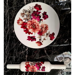 Rodillo de Masa y Tabla de Pastelería Chakla Belan Directo de Fábrica - Mármol/Madera/Metal Ecológico para Chefs Caseros y Creadores Culinarios - Product Image 3