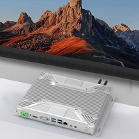 Mini ordinateur de bureau 4G/8G 128G intégré industriel personnalisable avec prise Win10 US/China