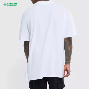 T-shirt pour homme de qualité supérieure, col rond, imprimé, 100% coton, coupe classique, séchage rapide, écologique, 180g, décontracté - Product Image 4
