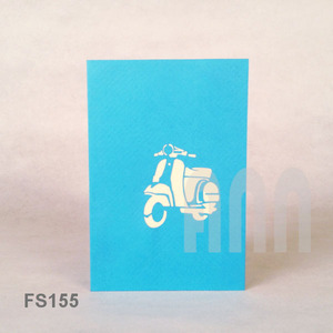 การ์ดอวยพรกระดาษป๊อปอัพ 3 มิติ รุ่น FS155 งานฝีมือ ANN แบบกำหนดเอง - ตัดแบบไดคัท 4 สี พิมพ์เคลือบด้าน งานเวียดนาม สำหรับวันขอบคุณพระเจ้า - Product Image 2