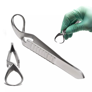 Fórceps de abrazadera de toalla Jones más vendidos 5cm 9cm Base de acción cruzada Manual de acero inoxidable alemán de instrumentos quirúrgicos - Product Image 5