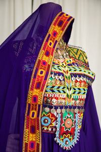 เดรสสไตล์อัฟกานิสถานของผู้หญิงชุดเดรสวินเทจสไตล์แบนจาราแบบลำลองชุดปาร์ตี้ของผู้หญิง100% - Product Image 3