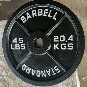 Großhandel Hochwertige Hantelscheiben aus Gusseisen mit Eigenem Logo für Fitness und Gewichtheben im Fitnessstudio - Product Image 2