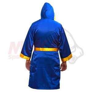 Bata de Boxeo Profesional de Cuero, Talla Grande, Secado Rápido, Transpirable, Ecológica, Resistente al Viento, para Entrenamiento al Aire Libre - Product Image 2