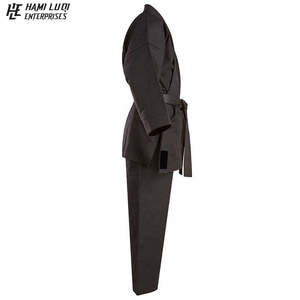 ชุดเครื่องแบบกิโมโนสำหรับผู้หญิงและผู้ชายชุดศิลปะการต่อสู้มีสีต่างกัน2025 - Product Image 2