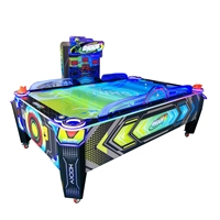 Prix d'usine 2-4 personnes Multi Balls Mesa De Air Hockey Table Tournament Choice 4 joueurs Air Powered Hockey Table à vendre