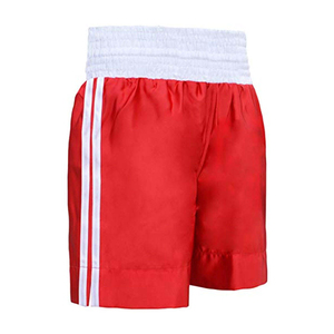 Muay Thai Shorts Negro Personalizar Muay Thai Shorts My logo Muay Thai Kick Boxing Shorts - Product Image 4