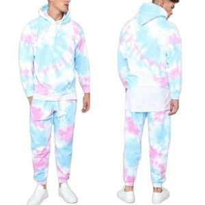 New Design Custom Logo 100% Cotton Heavy <b>Weight</b> French Terry Oversized Fit Drop Shoulder <b>Blank</b> Men's Hoodie and sweat suit - Product Image 4