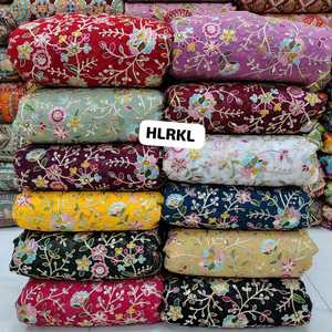 Tissu Fendy brodé au toucher doux pour vêtements de mariage, décoration intérieure, style Fendy élégant, tissu non tissé de luxe pour meubles pour garçons - Product Image 3