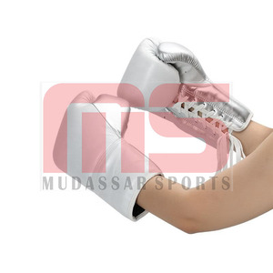 Gants de boxe professionnels personnalisés fabricant OEM cuir PU 8oz 10oz 12oz 14oz gants de combat à vendre - Product Image 4