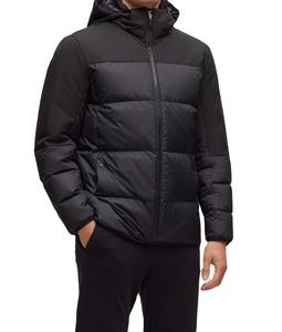 Veste d'hiver personnalisée de haute qualité avec logo OEM imprimé pour hommes, veste matelassée à bulles avec poches, veste matelassée 2026 - Product Image 1