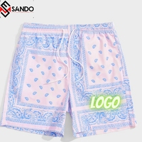 Shorts de randonnée, de course et d'entraînement pour hommes, imperméables, respirants, séchage rapide, décontractés, personnalisés, en polyester uni