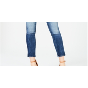 Jeans da Donna Kut From the Kloth Modello Meghan a Vita Alta e Gamba Affusolata, Taglia 12, in Denim di Cotone Traspirante, Stile Semplice e alla Moda, Colore Blu - Product Image 3