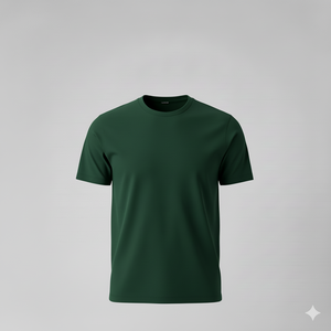 Camiseta de Algodón Orgánico de Alta Calidad, Transpirable, Diseño Sólido, Comodidad Durante Todo el Día - Product Image 4