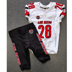 Camiseta de fútbol americano por sublimación hecha a medida, el más nuevo uniforme de fútbol americano personalizado para hombres - Product Image 4