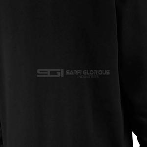 Sudadera con Cuello Redondo para Hombre, Logotipo Personalizado OEM Bordado, 100% Algodón, Felpa, Cortavientos, Sudadera con Capucha - Product Image 3