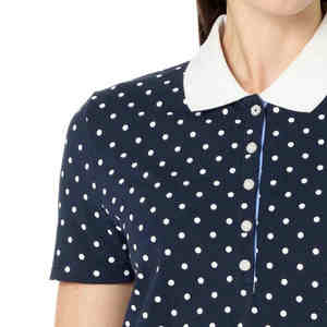 Camiseta de Golf Casual Personalizada para Mujer, de Alta Calidad, Secado Rápido, 100% Poliéster Sublimado, Camiseta de Golf Lisa - Product Image 5