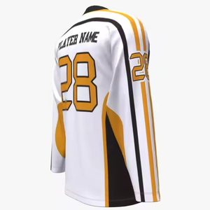 Camisetas de Hockey sobre Hielo Reversibles Unisex, Personalizables con el Nombre del Equipo, Diseño Transpirable con Sublimación para Adultos - Product Image 5