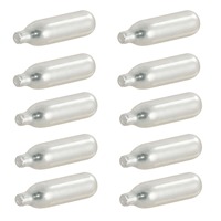 Cartuchos de CO2 de 8g, Grado Alimenticio, 69 bar, Acero al Carbono, Presión de Ruptura de 120 bar, Marcador de Entrenamiento, Lanzador Compacto de Alta Presión