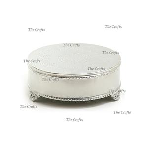 Ensemble de trois supports à gâteau en métal avec support à gâteau en métal de la meilleure qualité pour l'utilisation de mariage de fiançailles d'anniversaire - Product Image 5