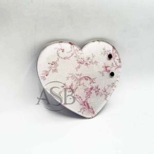 Support à cils en acrylique motif cœur floral et papillon avec impression de logo personnalisée - Outil de beauté réutilisable et écologique pour extensions de cils - Product Image 4