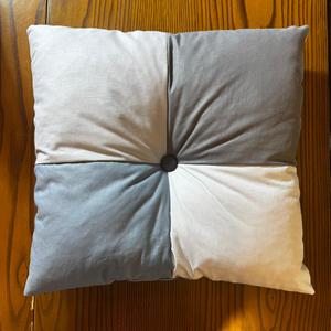 เบาะนั่งแต่งเป็นพู่หลากสีลายสี่เหลี่ยมผ้าทอสไตล์บล็อกสี - Product Image 3