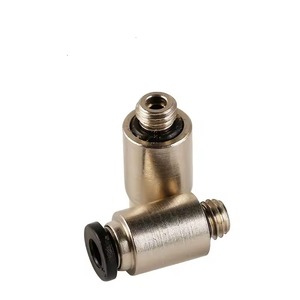 PM, accesorios de tubería de manguera de aire de unión de un toque, accesorio neumático de acero inoxidable, mamparo de plástico, Conector recto de latón, neumático - Product Image 3