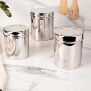 Almacenamiento de acero inoxidable seguro y elegante de acero abovedado para todos los usos Cerradura de brillo Acero inoxidable elegante - Product Image 2