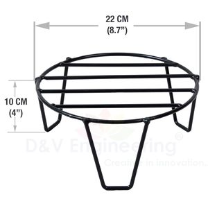 Support de pot de fleurs moderne en métal de qualité supérieure, adapté à tous les thèmes de décoration, améliorant les espaces intérieurs avec des plantes surélevées - Product Image 2